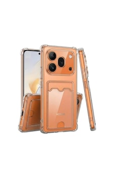 Teleplus Honor 600 Pro 5g Kılıf Sfy Kartlıklı Darbe Korumalı Kılıf Şeffaf Teleplus Honor 600 Pro 5g Kılıf Sfy Kartlıklı Darbe Korumalı Kılıf Şeffaf