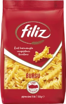 Filiz Burgu Makarna 10 x 500 G Filiz Burgu Makarna 10 x 500 G
