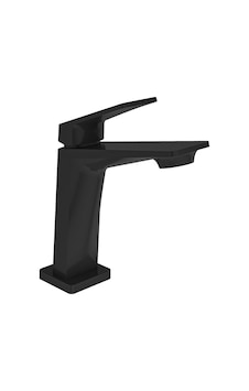 Unıq Lavabo Bataryası Mat Siyah