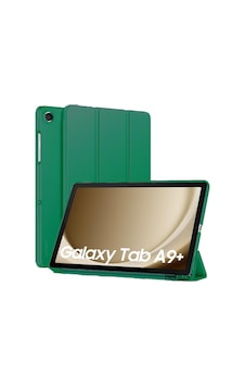 Samsung Galaxy Tab Uyumlu A9 Plus X210 X213 X215 X217 Kılıf Pu Deri Smart Standlı Case