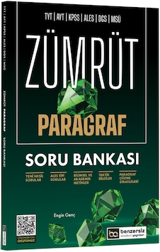 Zümrüt Paragraf Soru Bankası Benzersiz Akademi Yayınları Zümrüt Paragraf Soru Bankası Benzersiz Akademi Yayınları