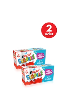 Kinder Sürpriz Yumurta Çikolata 20 Gr 3'lü-2-adet Kinder Sürpriz Yumurta Çikolata 20 Gr 3'lü-2-adet