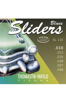 Thomastik Sliders 0.10 Takım Elektro Gitar Teli Sl110 Thomastik Sliders 0.10 Takım Elektro Gitar Teli Sl110