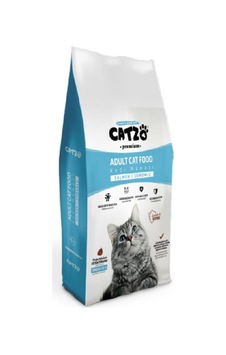 Catzo Premium Somonlu Yetişkin Kedi Maması 1 KG Catzo Premium Somonlu Yetişkin Kedi Maması 1 KG