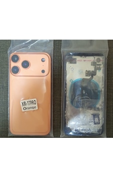 İphone Xr - 17 Pro'ya Dönüşüm Kasa Turuncu İphone Xr - 17 Pro'ya Dönüşüm Kasa Turuncu