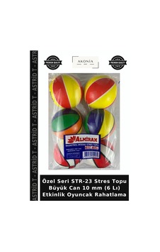 Özel Seri Str-23 Topu Büyük Can 10 Mm 6 Lı Etkinlik Oyuncak Rahatlama Özel Seri Str-23 Topu Büyük Can 10 Mm 6 Lı Etkinlik Oyuncak Rahatlama
