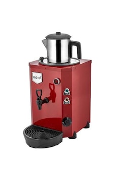 Remta De14 Jumbo Çay Makinesi, Tek Demlikli, 9 L, Elektrikli, Kırmızı Remta De14 Jumbo Çay Makinesi, Tek Demlikli, 9 L, Elektrikli, Kırmızı