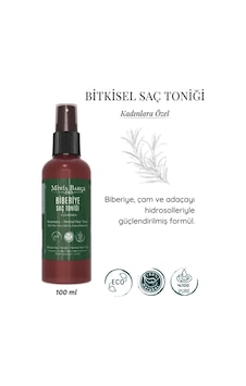 Kadınlara Özel Doğal Saç Toniği Biberiye, Lavanta, Nane Ve Papatya Hidrosolleri 100 Ml