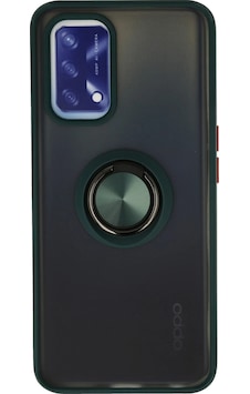 Newface Oppo A74 4g Kılıf Montreal Yüzüklü Silikon Kapak Glblseme - 2 - Yeşil Newface Oppo A74 4g Kılıf Montreal Yüzüklü Silikon Kapak Glblseme - 2 - Yeşil