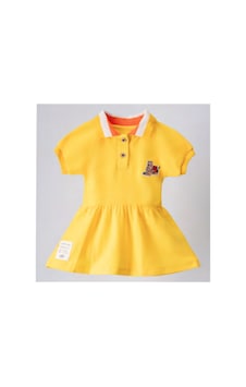 Moi Noi Baby Moi Noi Elbise Polo Yaka Sarı Açık Sarı Moi Noi Baby Moi Noi Elbise Polo Yaka Sarı Açık Sarı