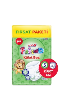 Goo.n Friend Külot Bebek Bezi 5 Numara Büyük Fırsat Paketi - Cilt Dostu - 192 Adet