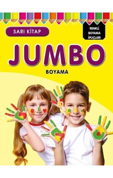 Jumbo Boyama - Sarı Kitap- Parıltı Yayınları Jumbo Boyama - Sarı Kitap- Parıltı Yayınları