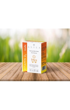 Alila Vitamin D3 Kids Damla 10 ML
