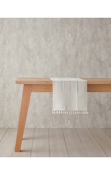 Aden Pamuk Runner 35x145 Cm Bej Aden Pamuk Runner 35x145 Cm Bej