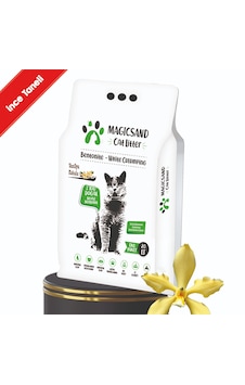 Magicsand Cat Litter Vanilya Kokulu Kedi Kumu 20 Lt İnce Taneli Magicsand Cat Litter Vanilya Kokulu Kedi Kumu 20 Lt İnce Taneli