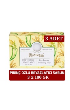 3 Adet Pirinç Özlü Beyazlatıcı Cild Besleyici Ölü Hücre Arındırıcı Cilt Tonu Eşitleyici Sabun 3 X 100 Gr. 3 Adet Pirinç Özlü Beyazlatıcı Cild Besleyici Ölü Hücre Arındırıcı Cilt Tonu Eşitleyici Sabun 3 X 100 Gr.