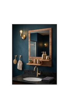 Antik Ahşap Dekoratif Ayna Raflı Banyo Lavabo Wc Oda Dresuar Koridor Konsol Mutfak Makyaj Aynası Srn-13x Atlantik Çam Antik Ahşap Dekoratif Ayna Raflı Banyo Lavabo Wc Oda Dresuar Koridor Konsol Mutfak Makyaj Aynası Srn-13x Atlantik Çam