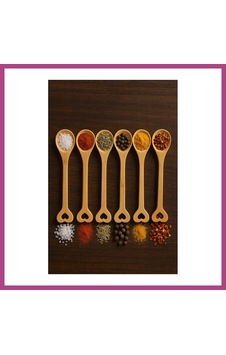 Gees Global Ahşap Baharat Kaşığı Seti 6 Lı 15 Cm Gbzs Gees Global Ahşap Baharat Kaşığı Seti 6 Lı 15 Cm Gbzs