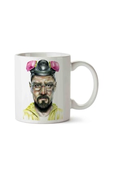 Breaking Bad 5 Porselen Kupa Bardak Beyaz Breaking Bad 5 Porselen Kupa Bardak Beyaz