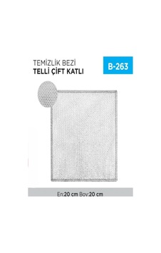 Temizlik Bezi Telli Çift Katlı Diğer