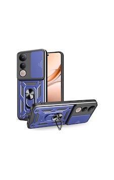 Vivo V50 Lite 4g Kılıf Magnetik Standlı Kamera Korumalı Zore Sürgülü Vega Kapak Vivo V50 Lite 4g Kılıf Magnetik Standlı Kamera Korumalı Zore Sürgülü Vega Kapak