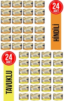 Gourmet Gold Purina Gourmet Hindili 24 x 85 G + Tavuklu Kedi Konservesi 24 x 85 G Gourmet Gold Purina Gourmet Hindili 24 x 85 G + Tavuklu Kedi Konservesi 24 x 85 G