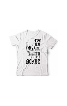 Ac Dc Skull Kuru Kafa I Am On The Hıghway To Hell Çocuk Tişört 001 Ac Dc Skull Kuru Kafa I Am On The Hıghway To Hell Çocuk Tişört 001