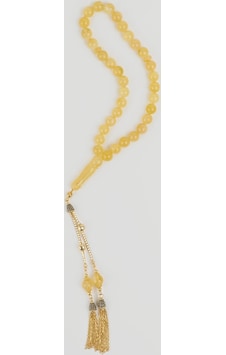 So Chic Doğal Kehribar Taşlı 30 CM Gümüş Tesbih So Chic Doğal Kehribar Taşlı 30 CM Gümüş Tesbih