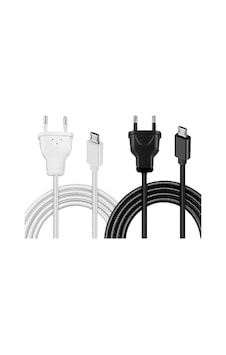 Micro Usb Serisi 220v Fişli Örgülü Şarj Kablosu Micro Usb Serisi 220v Fişli Örgülü Şarj Kablosu