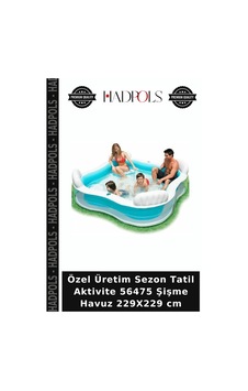 Özel Üretim Sezon Tatil Aktivite 56475 Şişme Havuz 229x229 Cm Çok Renkli Özel Üretim Sezon Tatil Aktivite 56475 Şişme Havuz 229x229 Cm Çok Renkli