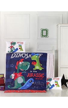 Komfort Home Bebek Nevresim Takımı Pamuk Dino Komfort Home Bebek Nevresim Takımı Pamuk Dino