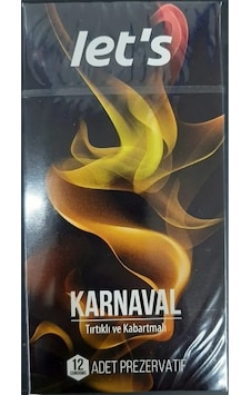 Let's Karnaval Prezervatif 12'li