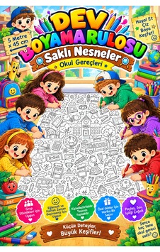 Saklı Nesneler Hidden Object Dev Boyama Kağıdı Boyama Rulosu Büyük Boy 5 Metre - 808525469 Saklı Nesneler Hidden Object Dev Boyama Kağıdı Boyama Rulosu Büyük Boy 5 Metre - 808525469