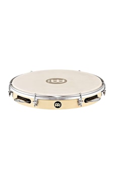 Meinl Pa10pw-m Pandeiro 10" Tamburin Antique Brown Meinl Pa10pw-m Pandeiro 10" Tamburin Antique Brown