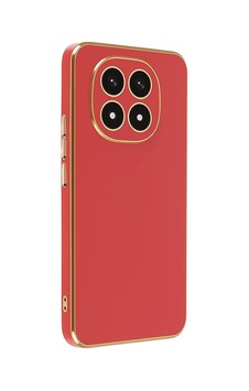Xiaomi Redmi Note 14 Pro 4g Kılıf Volet Silikon - Kırmızı Düz Renkli Xiaomi Redmi Note 14 Pro 4g Kılıf Volet Silikon - Kırmızı Düz Renkli