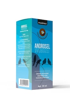 Pharmax Androsel 30 Ml Solüsyon Avian Reprodüktif Destek, E Vitamini Ve Selenyum Matriksi