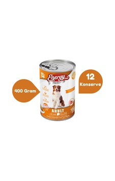 Energy Kuzu Etli Konserve Yetişkin Köpek Maması 12 x 400 G Energy Kuzu Etli Konserve Yetişkin Köpek Maması 12 x 400 G