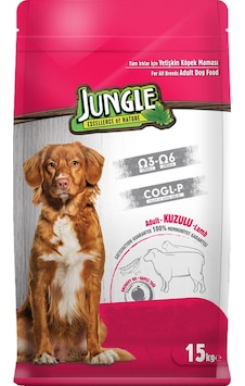 Jungle Kuzu Etli Yetişkin Köpek Maması 15 KG Jungle Kuzu Etli Yetişkin Köpek Maması 15 KG