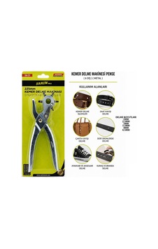 Şahin Tools Şht-271 Kemer Delme Makinesi Pense 6 Diş Metal - 6'li Paket Diğer
