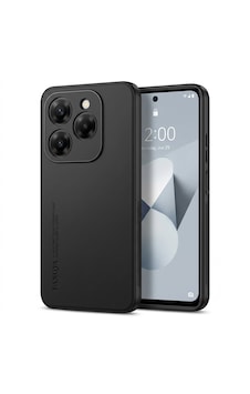 Tekno Tecno Spark 20 Kj5n Uyumlu Parmak İzi Bırakmaz Deri Görünümlü Silikon Kılıf Kamera Korumalı Siyah Tekno Tecno Spark 20 Kj5n Uyumlu Parmak İzi Bırakmaz Deri Görünümlü Silikon Kılıf Kamera Korumalı Siyah