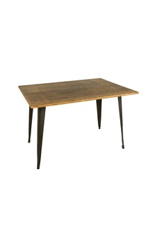 Vitale Skool Ahşap Masa Koyu Meşe Gri Ms.t-14004-140k.m