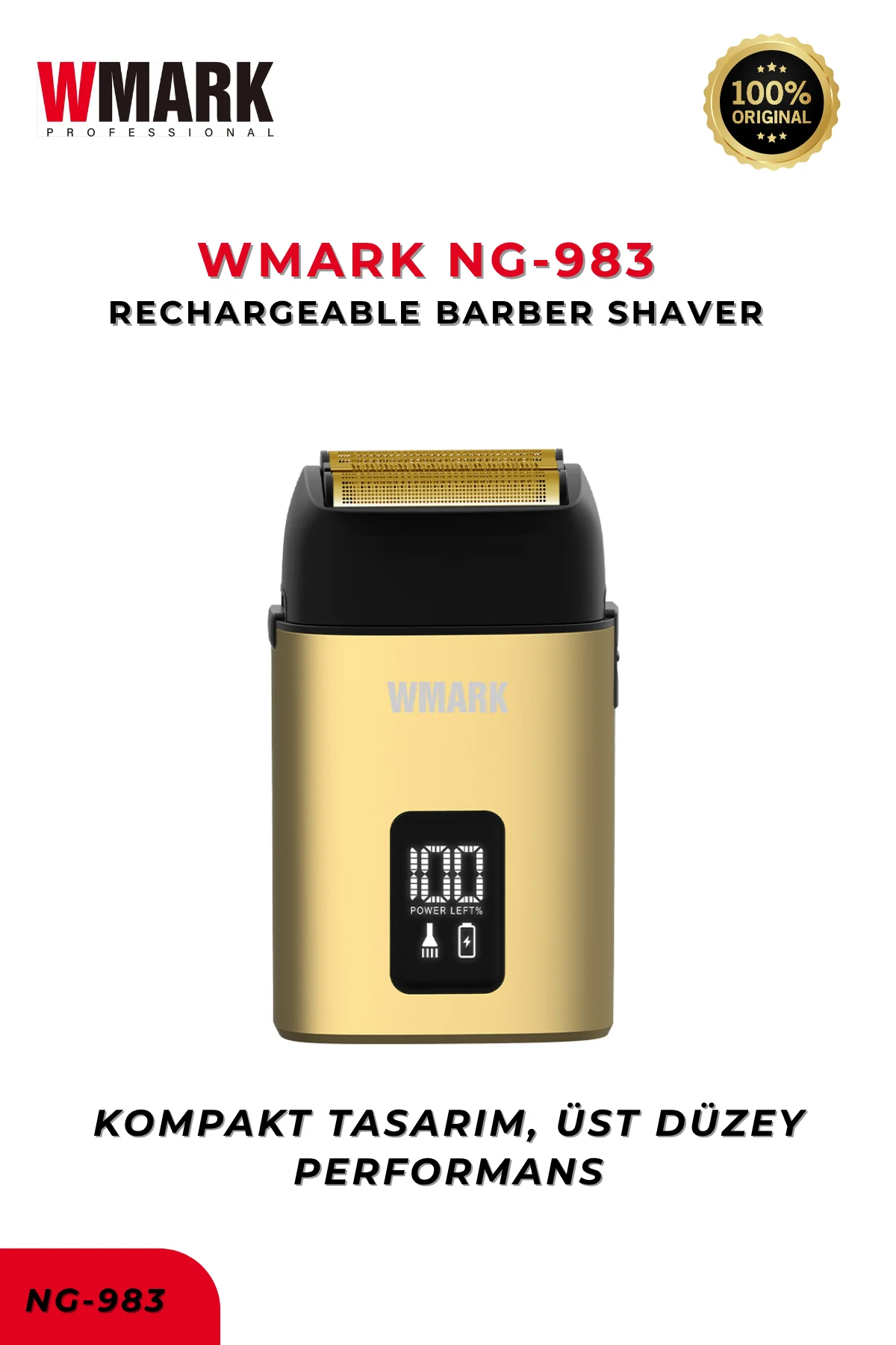 Ng-983 Barber Shaver Gold Ultra Yakın Ve Pürüzsüz Tıraş 2 Saat Ng-983 Barber Shaver Gold Ultra Yakın Ve Pürüzsüz Tıraş 2 Saat