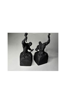 Never Give Up Motivasyon Heykeli 17 Cm Kaslı Adam Dekoratif Biblo, Sporcu Masaüstü Dekoru, Fitness Temalı Never Give Up Motivasyon Heykeli 17 Cm Kaslı Adam Dekoratif Biblo, Sporcu Masaüstü Dekoru, Fitness Temalı