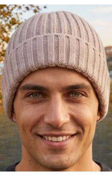 Uniquetrenders Erkek Fitilli Katlamalı Triko Kışlık Bere Bej Uniquetrenders Erkek Fitilli Katlamalı Triko Kışlık Bere Bej