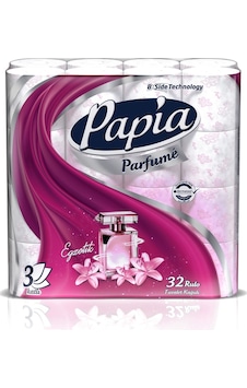 Papia 3 Katlı Egzotik Parfümlü Tuvalet Kağıdı 32 Rulo Papia 3 Katlı Egzotik Parfümlü Tuvalet Kağıdı 32 Rulo