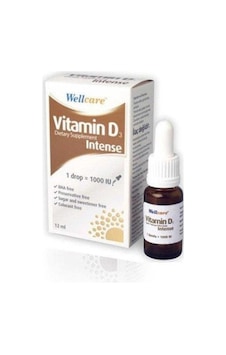Wellcare Vitamin D3 1000 Iu Intense Damla 12 Ml- Wellcare Vitamin D3 1000 Iu Intense Damla 12 Ml-