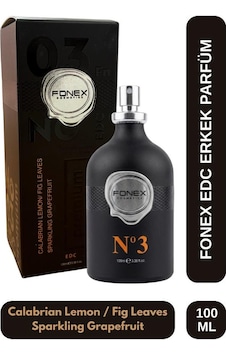 Fonex No:3 Edc Erkek Parfüm 100 Ml Calabrian Lemon & Fig Leaves Amber Çiçeksi Fonex No:3 Edc Erkek Parfüm 100 Ml Calabrian Lemon & Fig Leaves Amber Çiçeksi