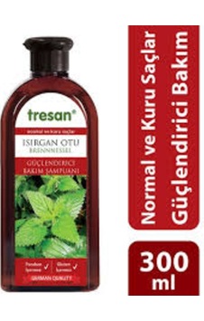 Tresan Isırgan Otu Normal ve Kuru Saçlar için Bakım Şampuanı 300 ML Tresan Isırgan Otu Normal ve Kuru Saçlar için Bakım Şampuanı 300 ML