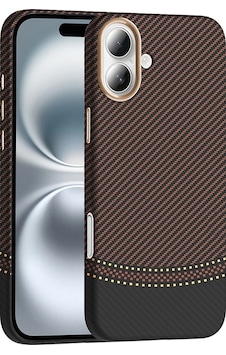 Apple Uyumlu iPhone 16 Plus Kılıf M-safe Şarj Özellikli Karbon Fiber Görünümlü Zore Gros Kapak Apple Uyumlu iPhone 16 Plus Kılıf M-safe Şarj Özellikli Karbon Fiber Görünümlü Zore Gros Kapak
