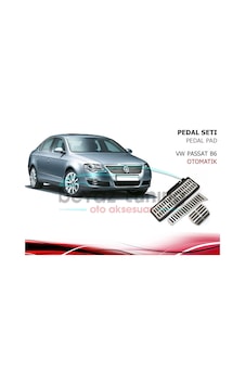 Volkswagen Passat B6 B7 Pedal Seti Otomatik Ayak Dayamalı Volkswagen Passat B6 B7 Pedal Seti Otomatik Ayak Dayamalı